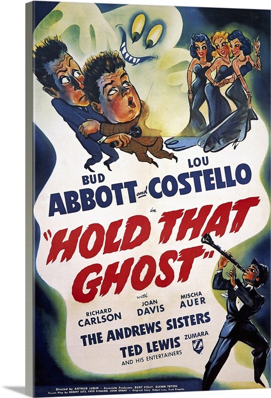 Abbott And Costello Hold That Ghost Great Big Canvas