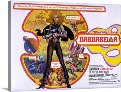 Barbarella 1 Sci Fi Movie Poster