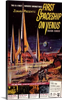 First Spaceship on Venus Sci Fi Movie Poster