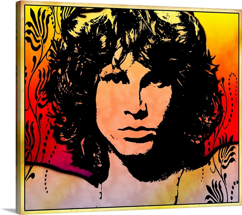 Jim Morrison Light My Fire 3 Wall Art, Canvas Prints, Framed Prints ...