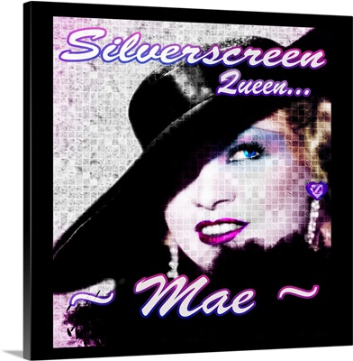 Mae West Tiled Beauty Silverscreen Queen