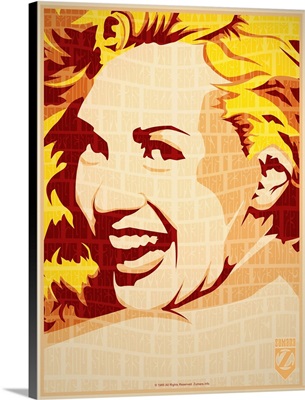 Marilyn Monroe Psychedelic 3 Text