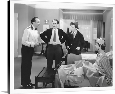 Marx Brothers - B and W Room Service