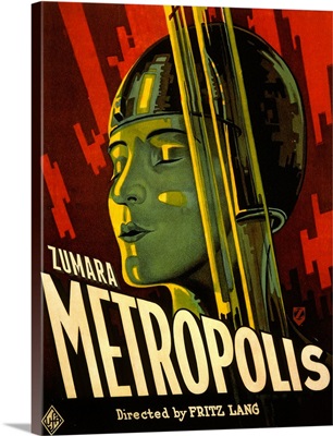Metropolis Original Sci Fi Movie Poster