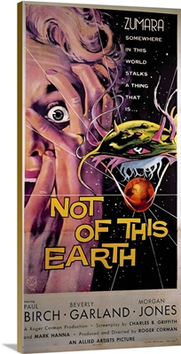 Not of This Earth Sci Fi Movie Poster