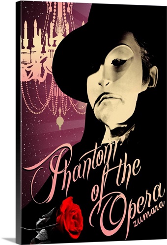 Phantom of the Opera Rose | Great Big Canvas