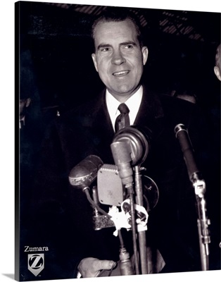 Richard Nixon B&W Microphones