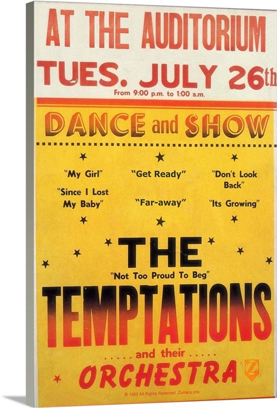 The Temptations | Great Big Canvas