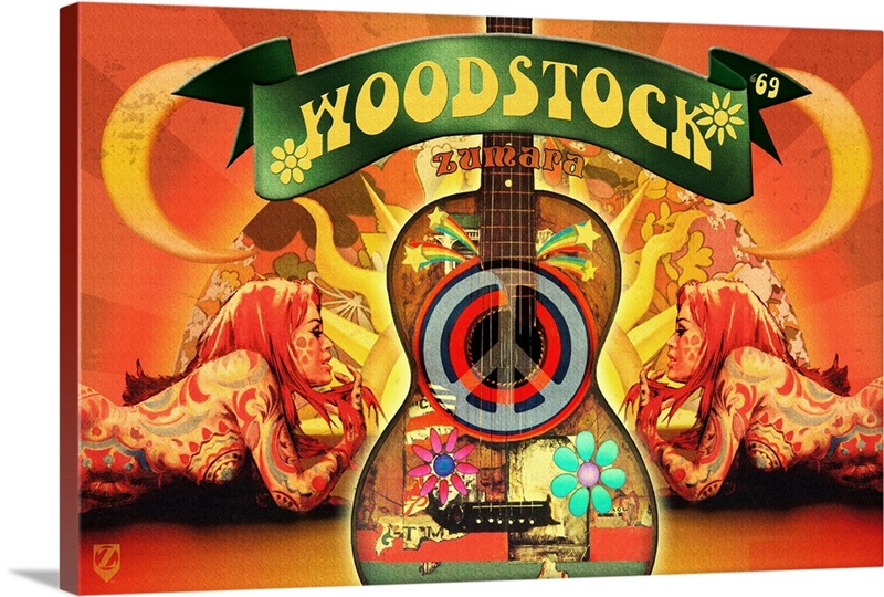 Woodstock Acid Twins | Great Big Canvas