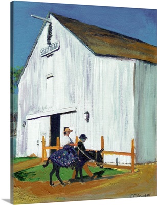 Old Town, San Diego - White Barn
