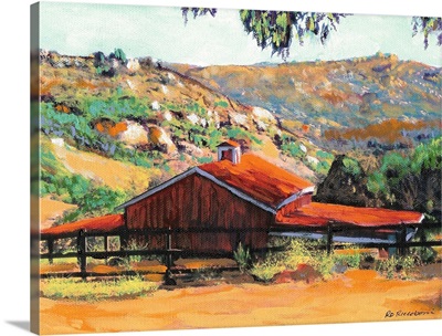 Red Barn at the Ranch in San Diego