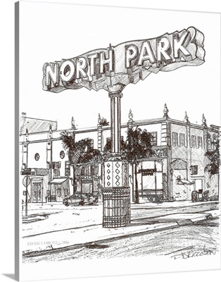 The North Park Sign San Diego