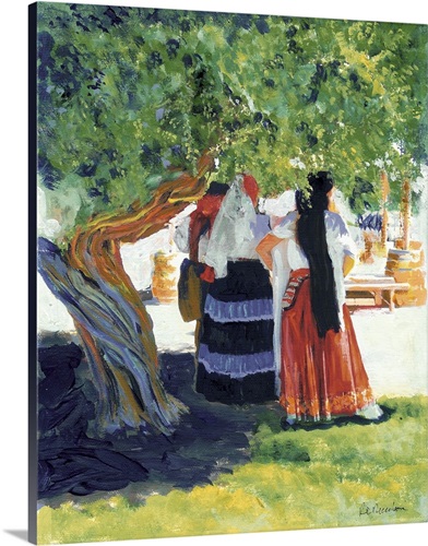 Under the Shade of the Old Pepper Tree Wall Art, Canvas Prints, Framed ...