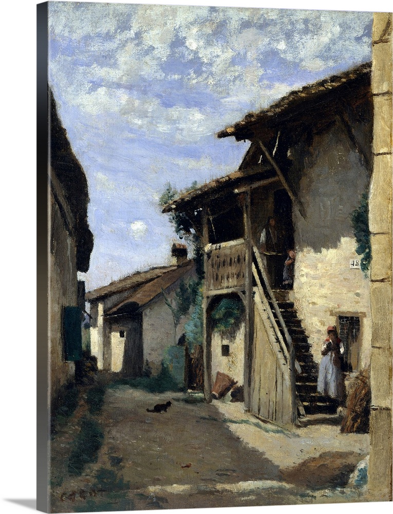 Corot was a tireless traveler, and the extension of the network of French railroads in the 1850s widened the range of his ...