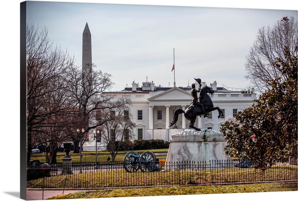 Andrew Jackson Sculpture in Washington, DC