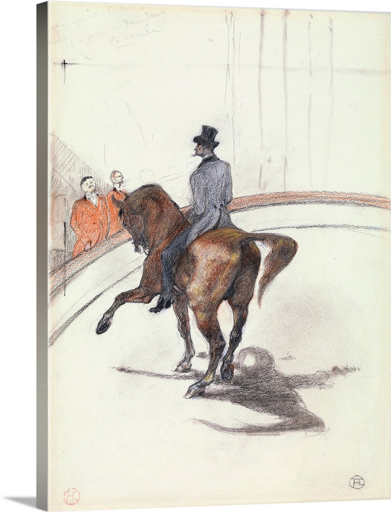 The grand master of urban entertainments, Henri de Toulouse-Lautrec made many paintings and drawings on the circus theme i...