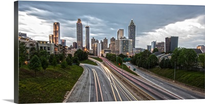Atlanta, Georgia Skyline in the Early Evening