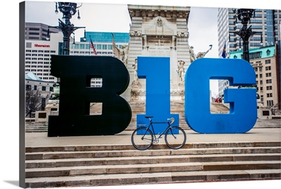 Big Ten Display In Indianapolis