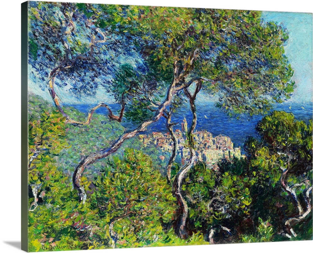 Early in 1884, Claude Monet traveled to Bordighera, a town on the Italian Riviera, close to the border between Italy and F...
