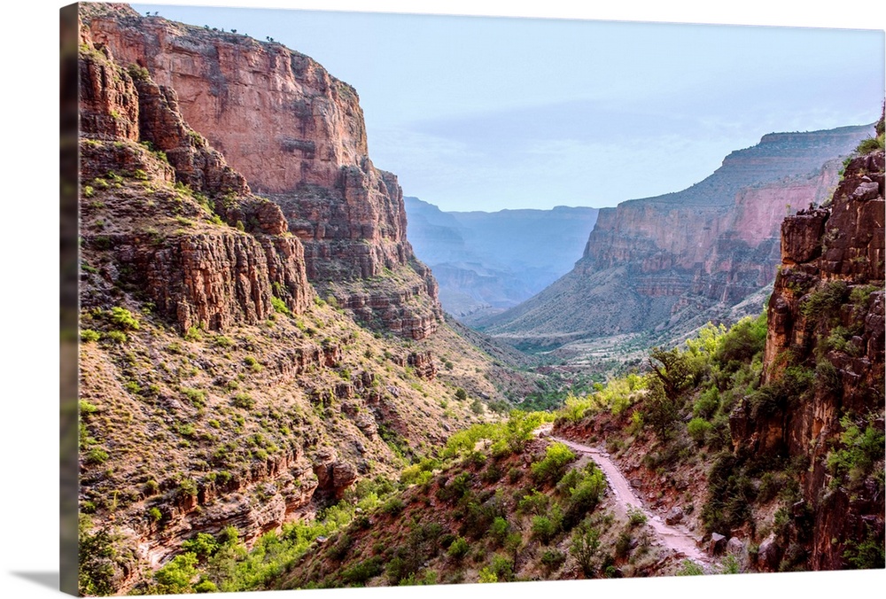 Bright Angel Trail in Grand Canyon National Park, Arizona.