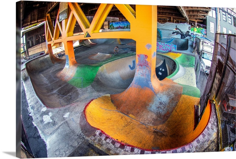 Burnside Skatepark, Portland, Oregon Great Big Canvas