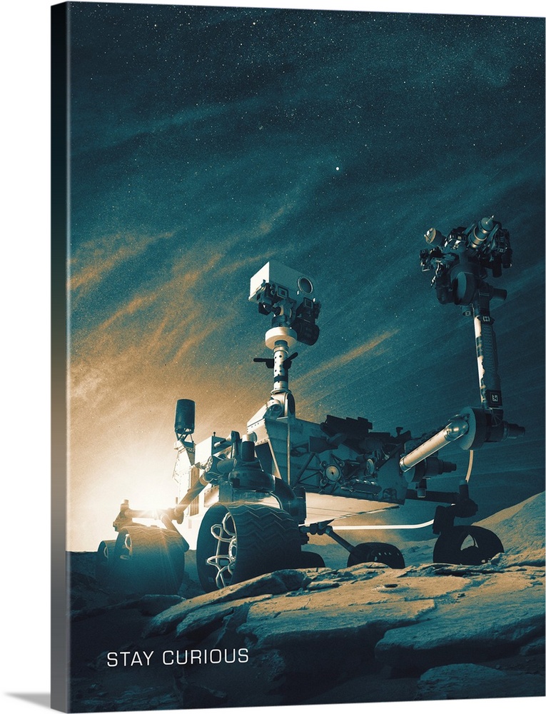 Stay curious with NASA and celebrate the agency's Curiosity Mars rover's 10th anniversary on the Red Planet with a two-sid...