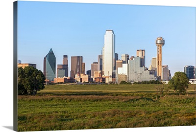 Dallas Texas City Skyline