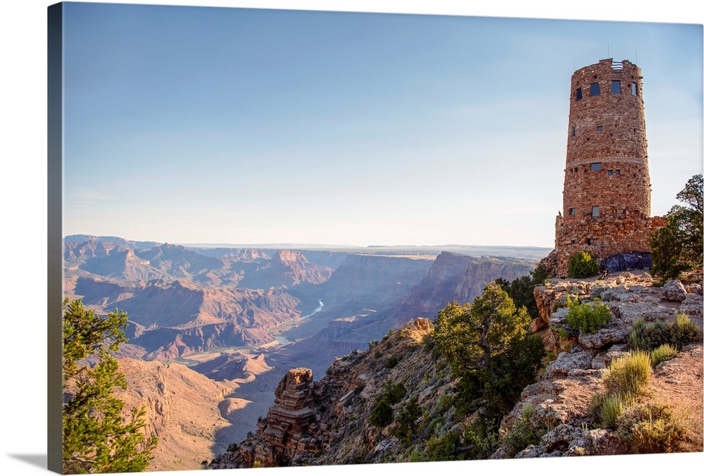 Desert View Watchtower, Grand Canyon National Park, Arizona.