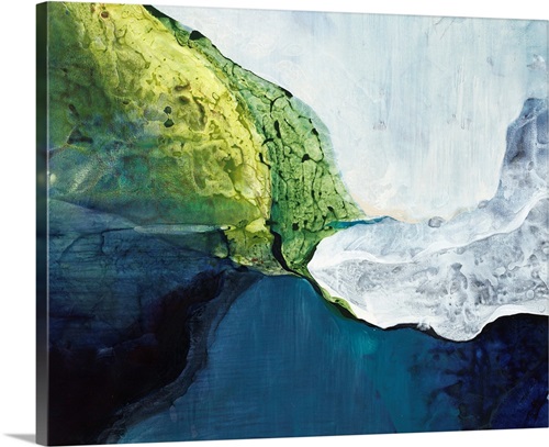 EarthyCollisionStretchedCanvasPrint