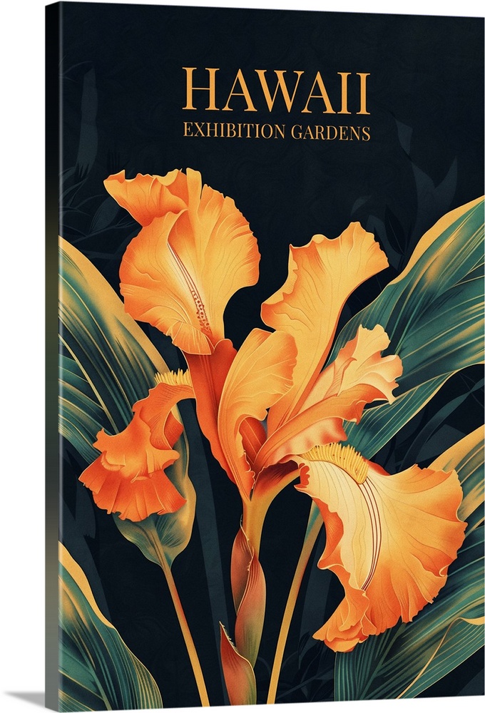 Exhibition Poster - Hawaii Gardens