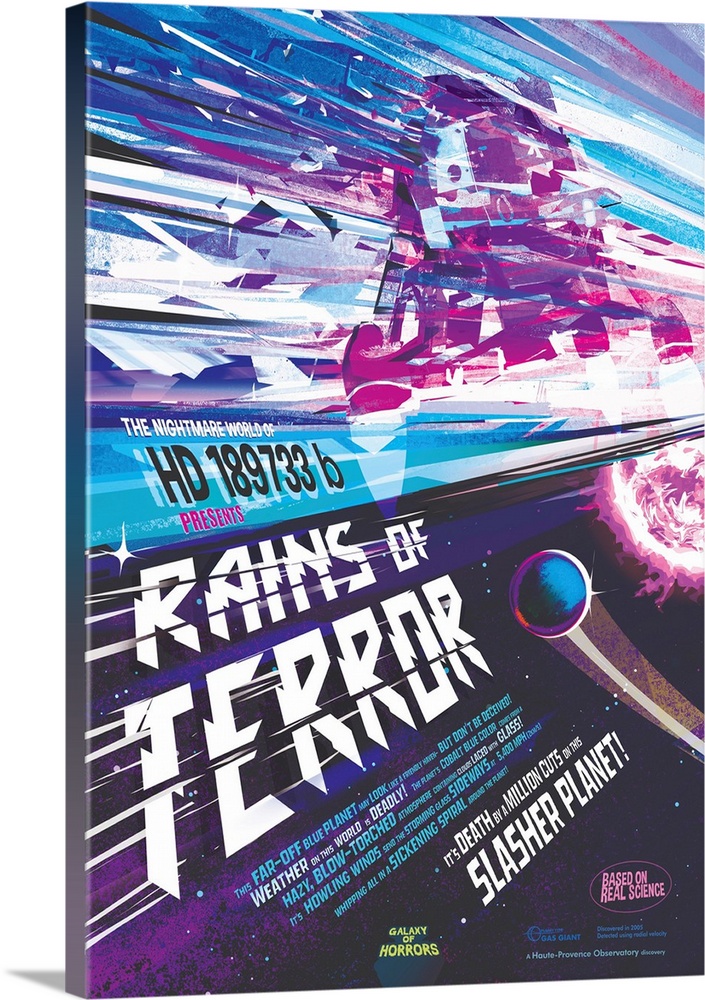 This far-off blue planet may look like a friendly haven  but don't be deceived! Weather here is deadly. The planet's cobal...