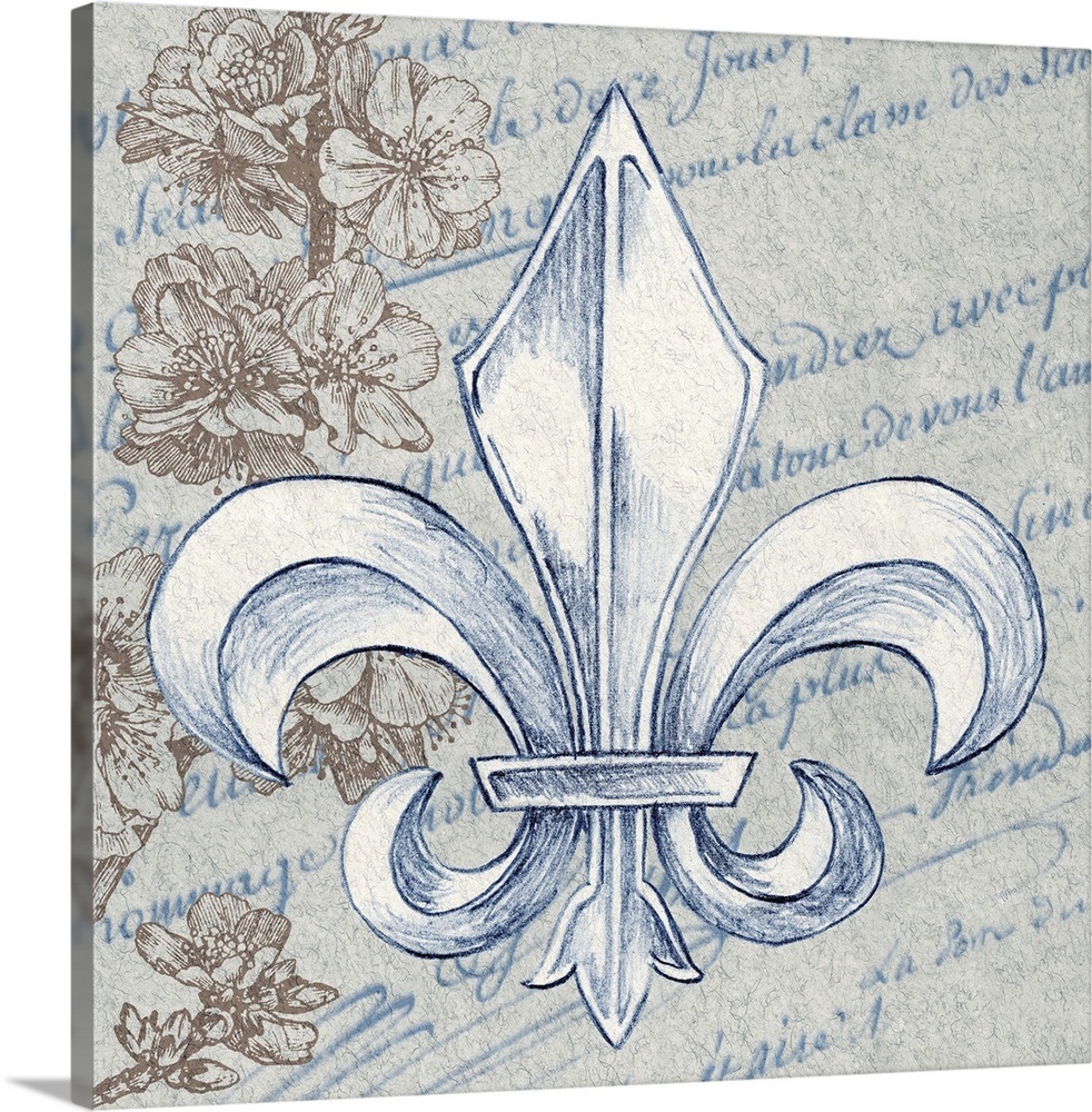 French Fleur de Lis I Wall Art, Canvas Prints, Framed Prints, Wall ...