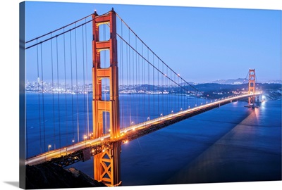 Golden Gate Bridge at Twilight, San Francisco