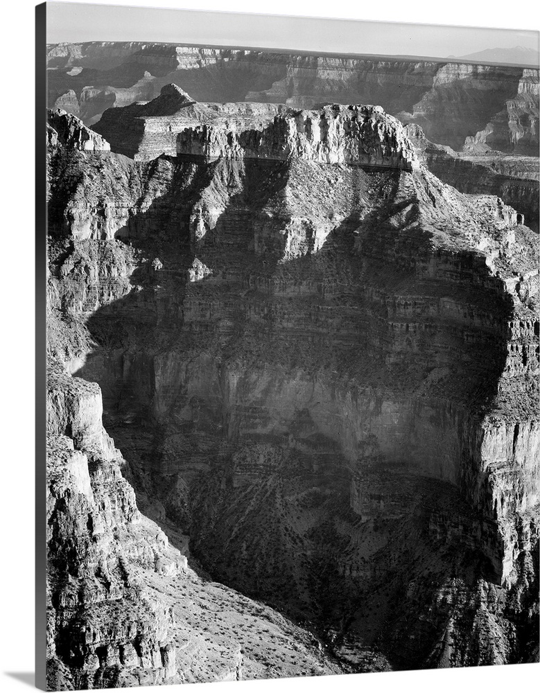 Grand Canyon from N. Rim, 1941.