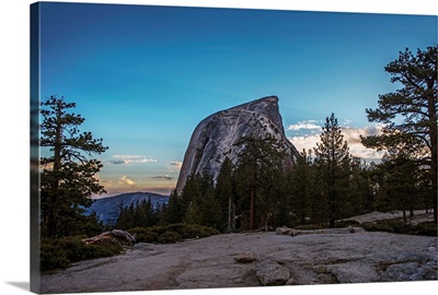 Half Dome Trail After Sunset, Yosemite National Park, California