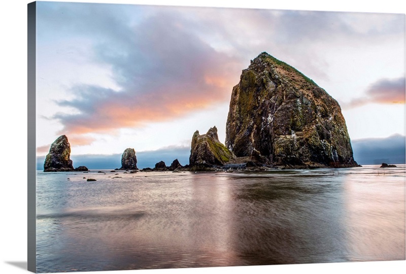 Haystack Rock Cannon Beach - 5D Diamond Painting 