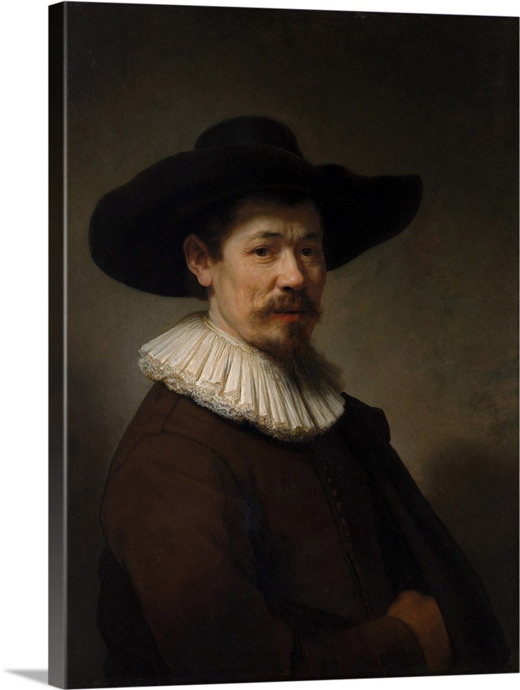 This well preserved portrait of exceptional quality depicts the Amsterdam ebony worker Herman Doomer, who made fine cabine...