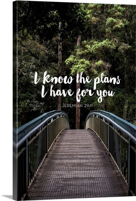 The Plans I Have For You Bible Verse / Amazon Com Jeremiah 29 11 For I