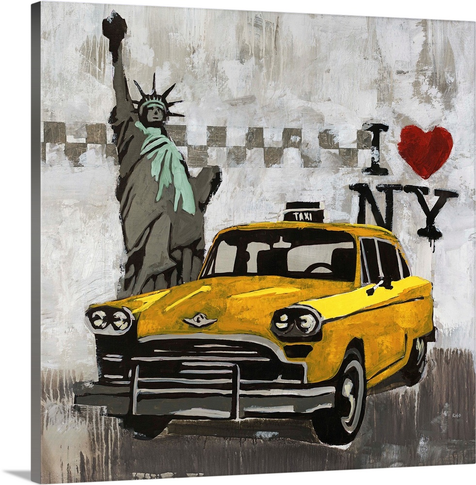 Statue of Liberty New York City SINGLE CANVAS WALL ART Picture Print 