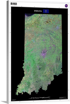 Indiana - USGS State Mosaic