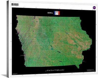 Iowa - USGS State Mosaic