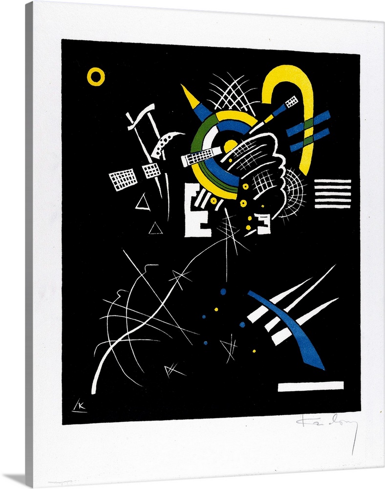 Kandinsky made the Small Worlds (Kleine Welten) portfolio while teaching at the Bauhaus, the influential German art school...