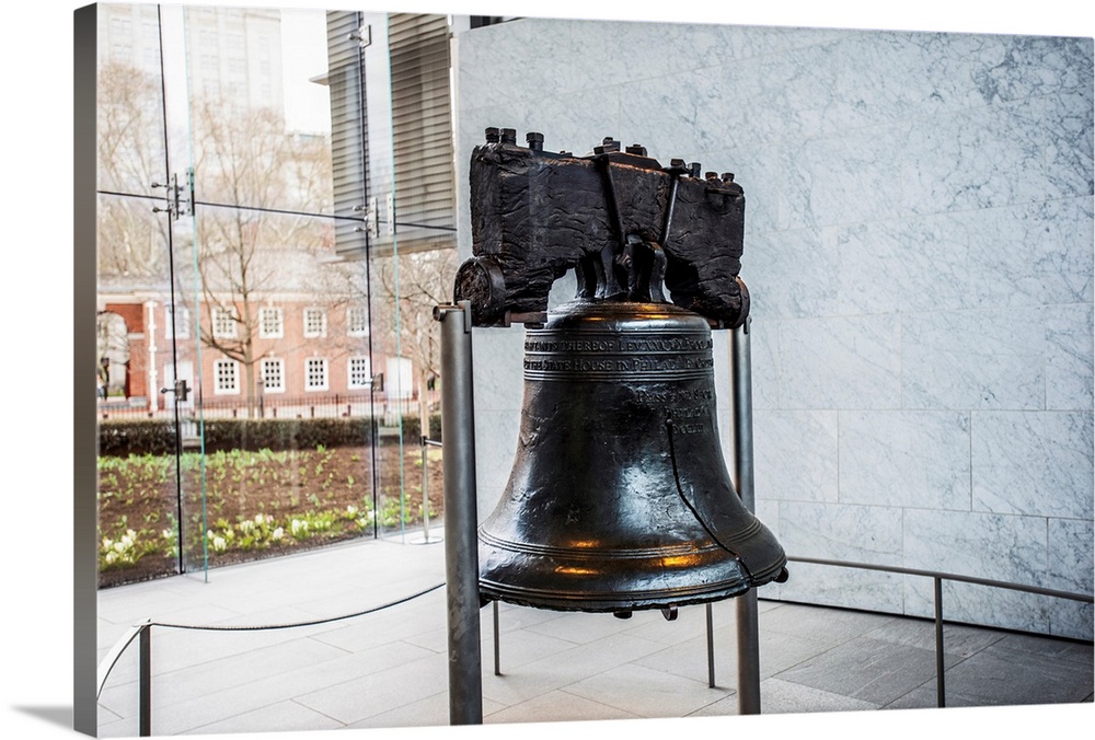 Liberty Bell in Independence National Historical Park, Philadelphia, Pennsylvania.