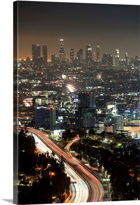 Los Angeles Aerial - Night
