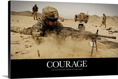Motivational Poster: Courage