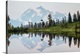 image thumbnail of Mount Shuksan's Peak is reflected in Picture Lake near Mount Shuksan, Washington.
