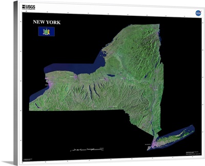 New York - USGS State Mosaic