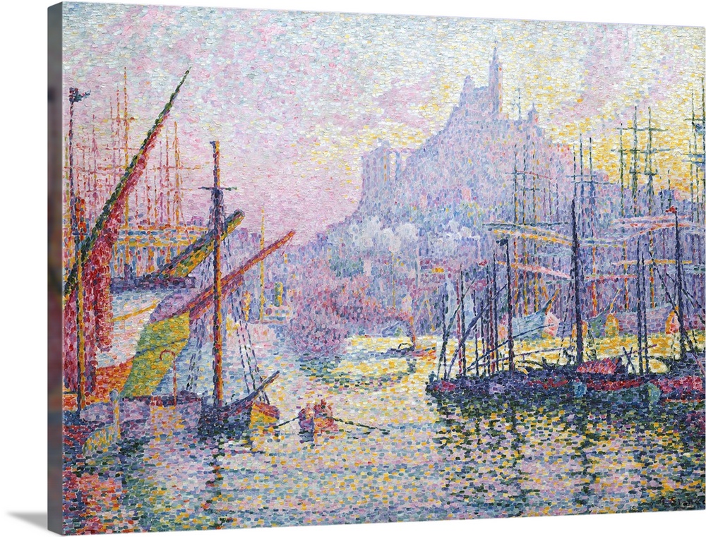 After visiting Marseilles in late 1905, Signac proceeded to paint two canvases in his studio: one showing the entrance to ...