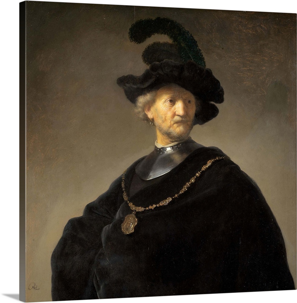 This evocative character study is an early example of a type of subject that preoccupied the great Dutch master Rembrandt ...