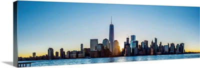 Panoramic New York City Skyline